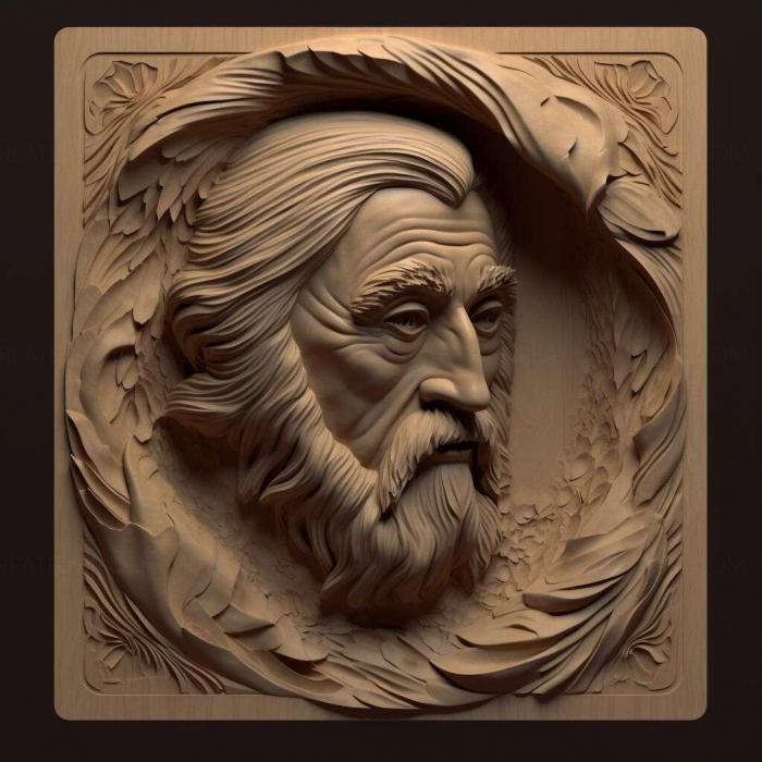 نموذج ثلاثي الأبعاد لآلة CNC 3D Art 